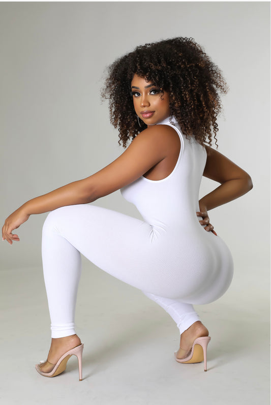 Kozie White jumpsuit