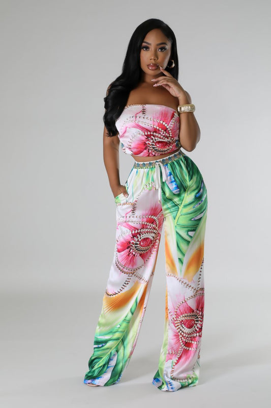 True Colors Pant Set Half