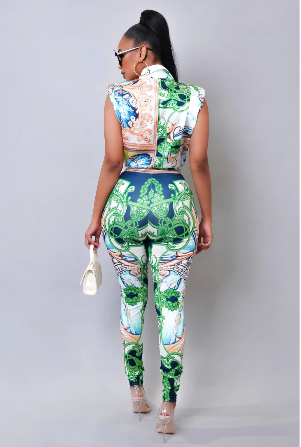 Octopus's Garden Two Piece Pant Set