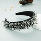 Glass Diamond Crystal Headband