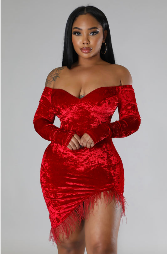 Baddie Red Dress